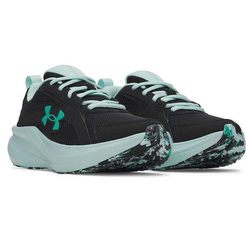 Girls' Assert 11 Charged+ Lace-up Running Shoes 6006914
