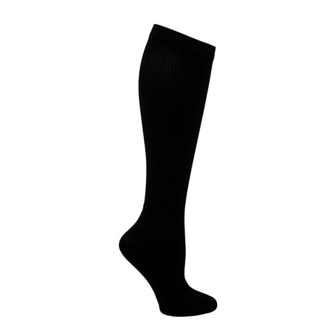 Nurse Mates Black Medical Grade Compression Sock 20-30 mmHg NA0032199