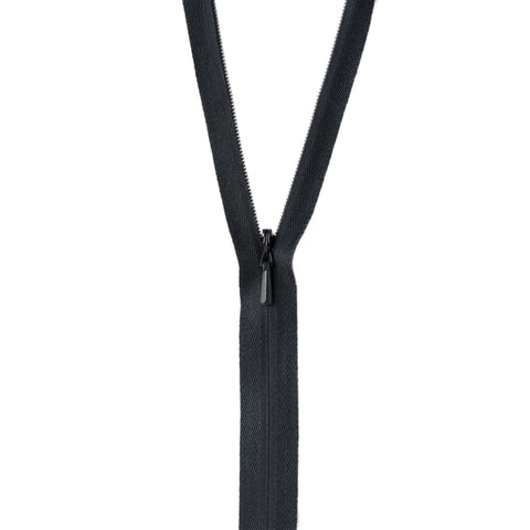 Navy YKK Unique Zipper.