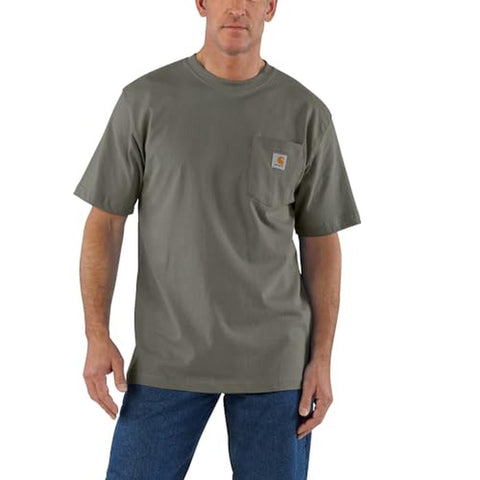 Men's Big and Tall Pocket Tee Shirt K87