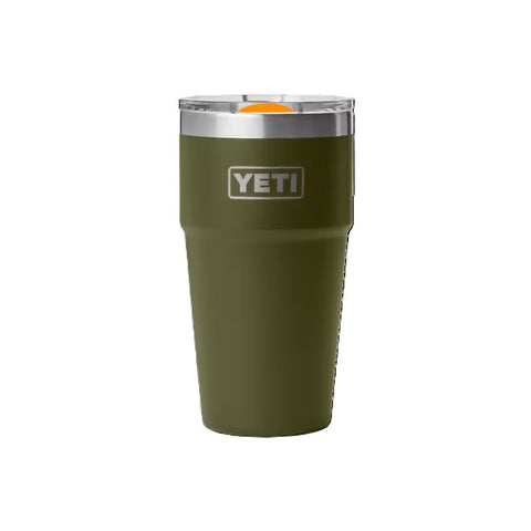 Olive Yeti Rambler 20 oz Stackable Cup