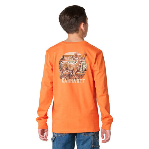 Boys' Long Sleeve Deer T-Shirt CA6899