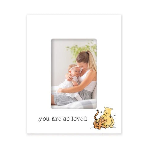 Pooh picture frame with "You are So Loved"