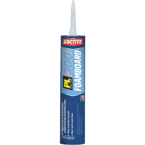 PL 300 Foamboard VOC Latex Construction Adhesive 10-Ounce Cartridge 1421941