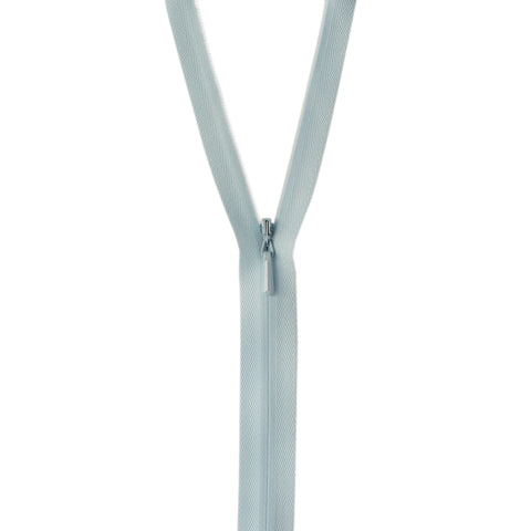 Powder Blue Invisible Zipper.
