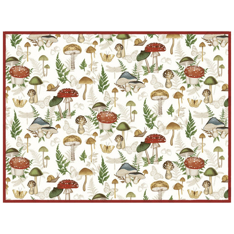 Botanical Mushrooms Drying Mat R8218