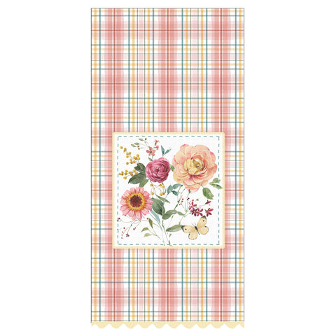 Botanical Sketchbook Floral Patch Tea Towel R8527