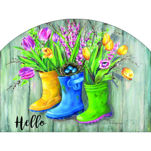 Spring & Summer Outdoor Plaque Rain Boots