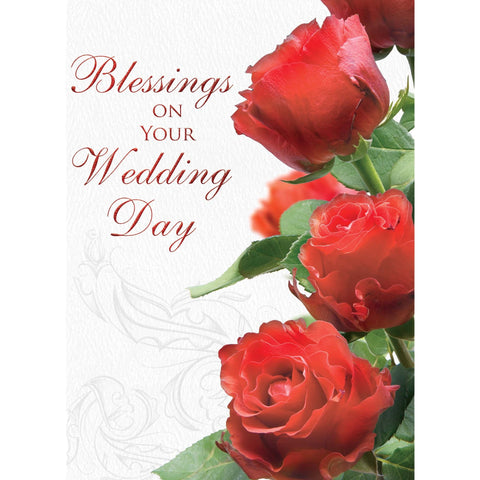 Blessings on your Wedding Day card design 2 front