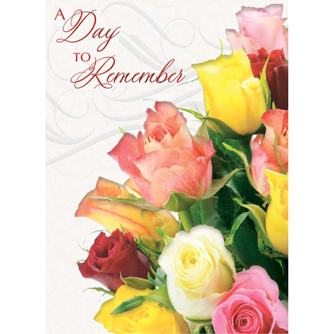 Blessings on your Wedding Day card design 4 front