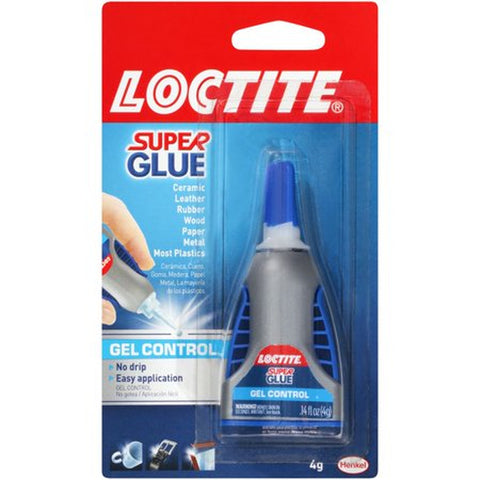Super Glue Gel Clear 0.14 Fl Oz