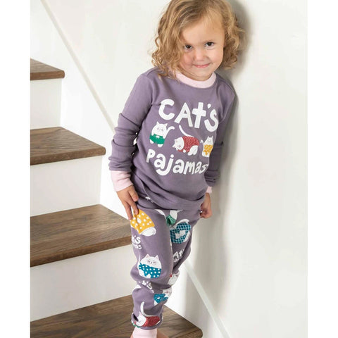 Toddler Girls' Cat's Pajamas Pajama Set KID556
