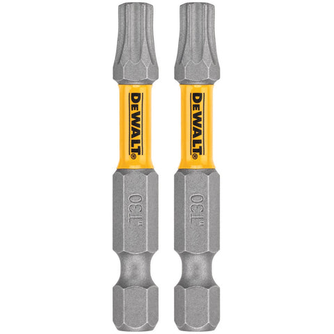 Torx #30 X 2 in. L Screwdriver Bit Set Steel 2 Pk