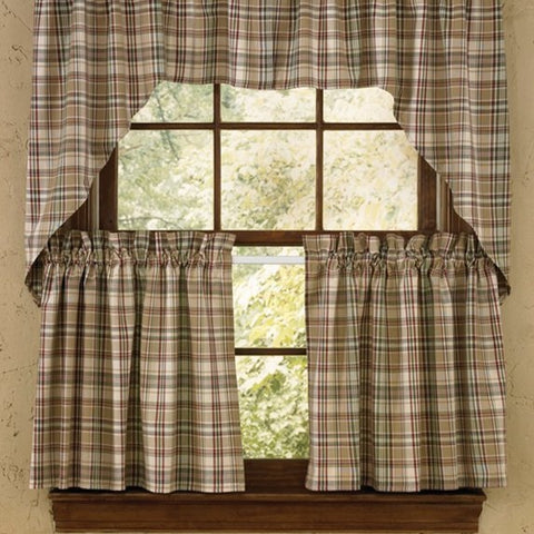 Thyme Tiers 611-49 displayed in window with swag 