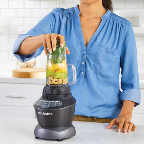 Using Nutribullet blender with cup