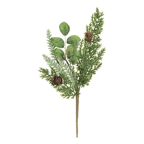 Mixed Pine Pick with Mini Cones X1878-G