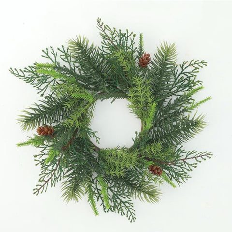 Pine Cedar Wreath X2352