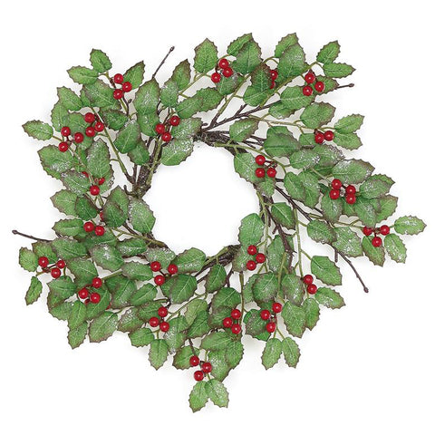 Holly Candle Ring with Berry XP2544-GR