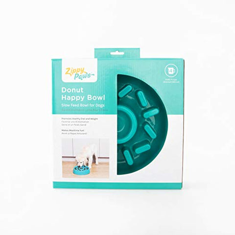 Happy Bowl Donut Slow Feeder Dog Bowl