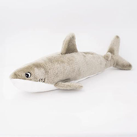 Zippy Paws Jigglerz Shark Plush Dog Toy