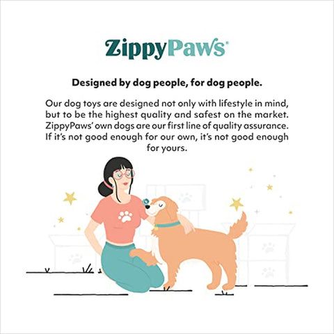 Zippy Paws Jigglerz Shark Plush Dog Toy