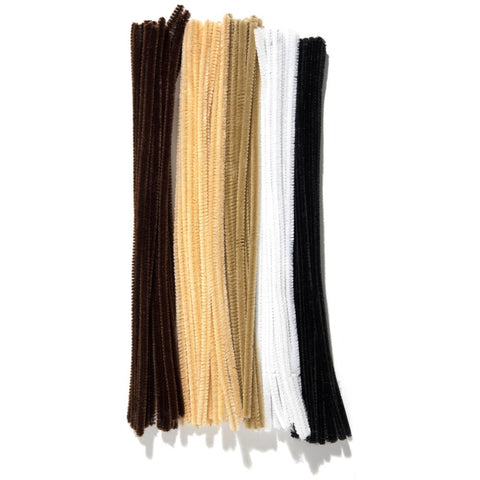 Animal colors pipe cleaners