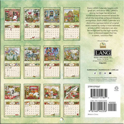 back bountiful blessings, 2027 Mini Wall Calendars 2799107