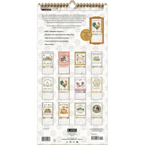 back farmhouse, 2027 Vertical Wall Calendars 2799107