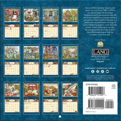 back heart and home, 2027 Mini Wall Calendars 2799107