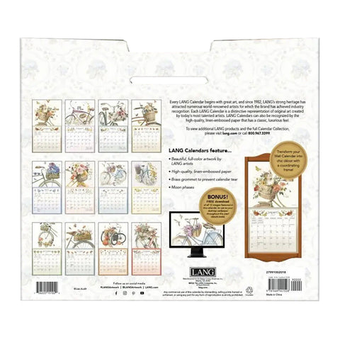back a beautiful ride, 2027 Wall Calendars 2799100