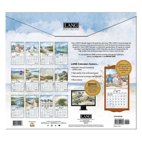 back coastal shores, 2027 Wall Calendars 2799100