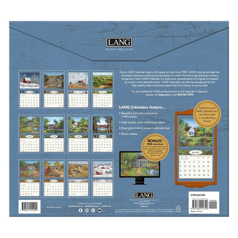 back country living, 2027 Wall Calendars 2799100