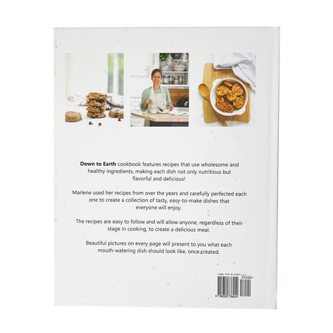 Down To Earth Cookbook 6672 back cover
