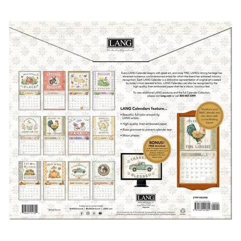 back famhouse, 2027 Wall Calendars 2799100