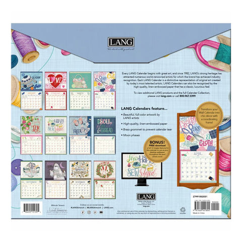 back handmade happiness, 2027 Wall Calendars 2799100