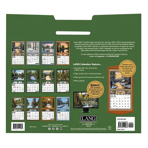 back lure of the outdoors, 2027 Wall Calendars 2799100