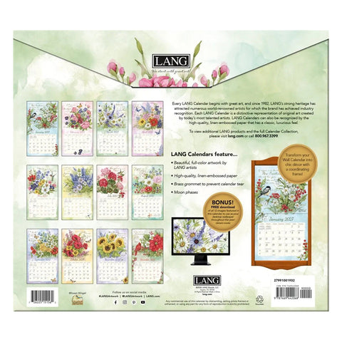 back natures grace, 2027 Wall Calendars 2799100