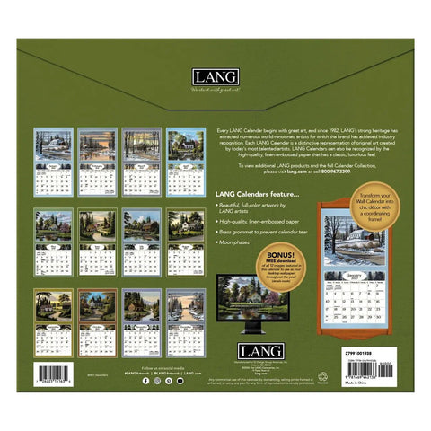 back road home, 2027 Wall Calendars 2799100