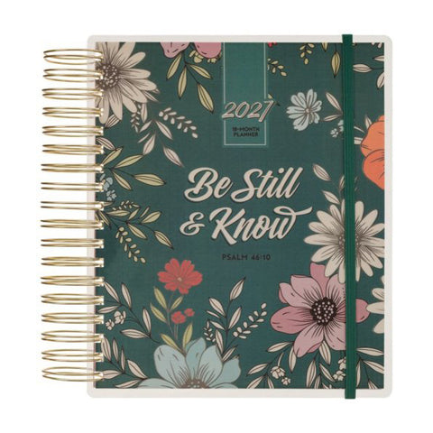 be still and know, Spiral 18-Month Planner APL11