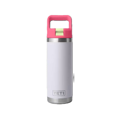Yeti Rambler bottle with straw cap 18 oz in birdie