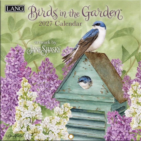 birds in the garden, 2027 Mini Wall Calendars 2799107