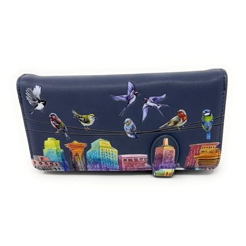 birds on a wire wallet
