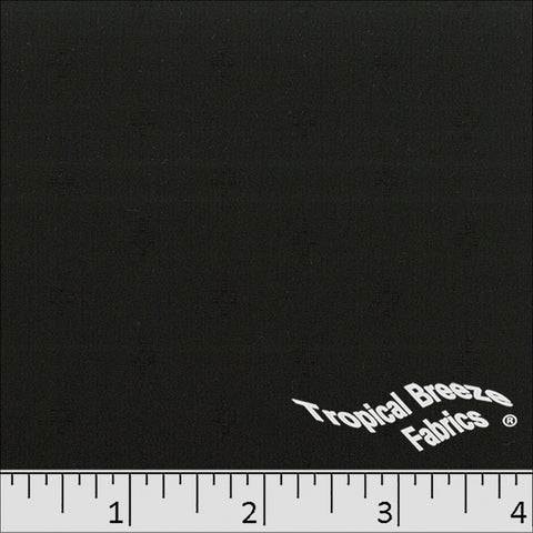 black, Tirzah Polyester Fabric 075612