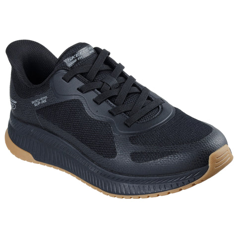 Skechers men's Slip-ins BOBS Sport Squad Chaos 4 shoe in black