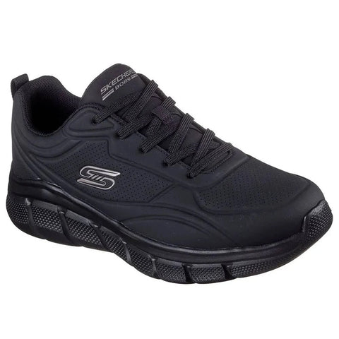 Skechers men's BOBS Sport B Flex Arctic Edge shoe in Black