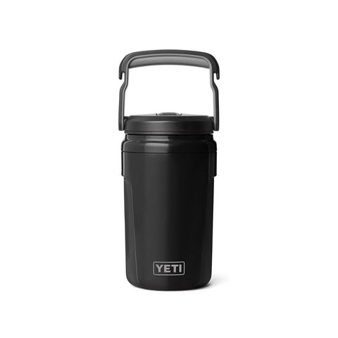 Yeti Silo 40 oz. insulated jug with straw cap in black