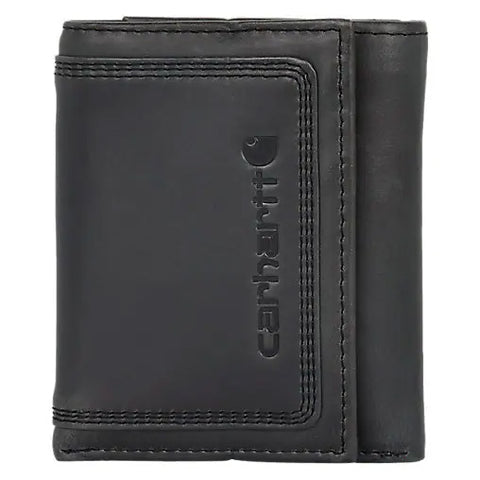 black, Men's Detroit Trifold Wallet B0000213