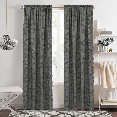Charcoal Blake Rod Pocket Panel