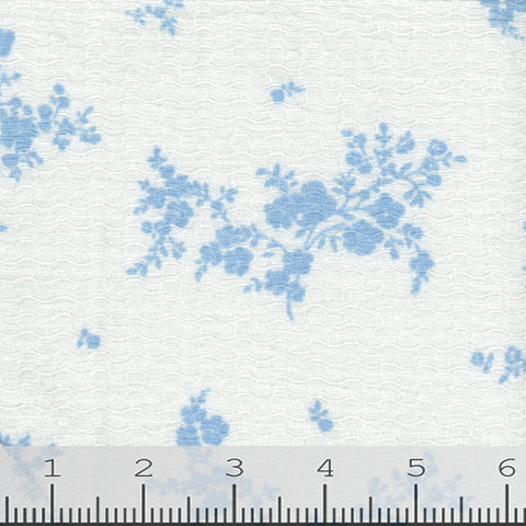 blue, Lindsey Knit Fabric FA1634