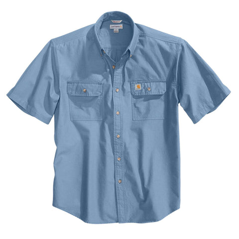 Blue work shirt